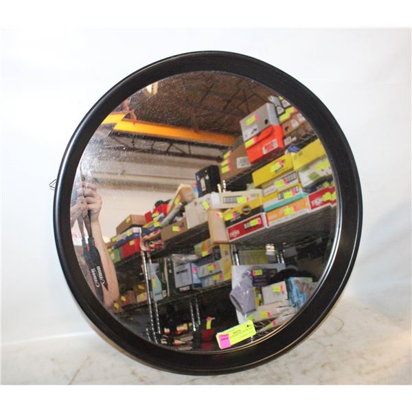 COLUMBIA FRAME ROUND 20" WALL MIRROR