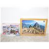 Image 1 : JIGSAW PUZZLES- 500/1000 PIECE- SET OF 2- NEW