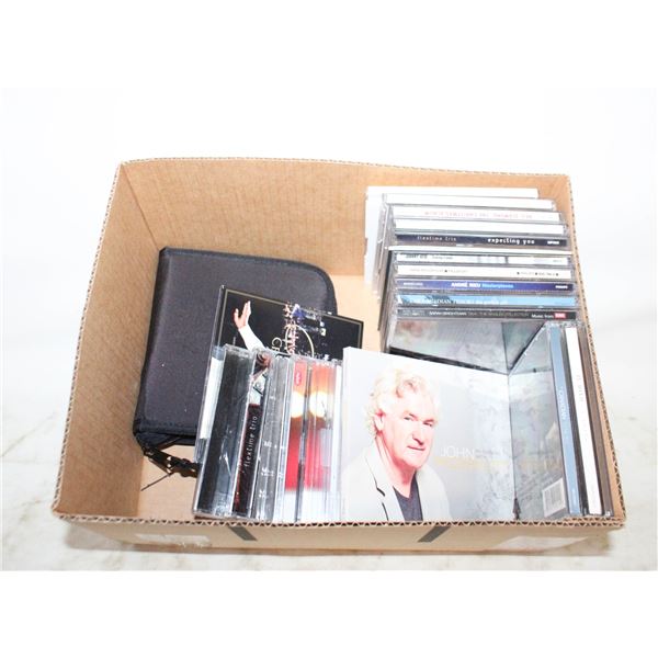CD'S BOX LOT ASSORTED
