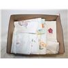 Image 1 : VINTAGE NEEDLE CRAFTED LINENS ASSORTED