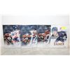Image 1 : 3/4 AUTOGRAPHED OILERS 8X10 PHOTOS NO COA