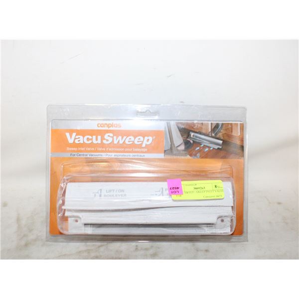 VACU SWEEP - SWEEP INLET VALVE FOR