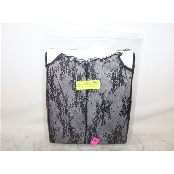 XL WOMENS BLOUSE WITH TAGS BLACK NEW