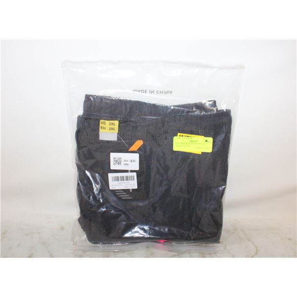 2XL TRACK PANTS WITH TAGS - MENS - BLACK