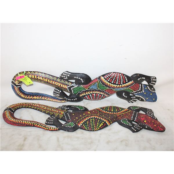ART LIZARD DOT GECKO WALL HANGINGS