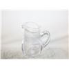 Image 1 : VINTAGE GLASS 8.5" SERVING PITCHER