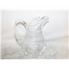 Image 1 : VINTAGE GLASS 9.5" SERVING PITCHER
