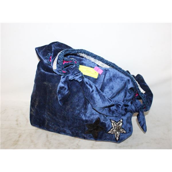 STEVE MADDEN BLUE FABRIC TOTE STYLE
