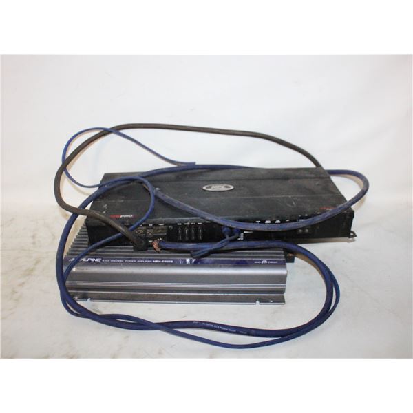 2 AUDIO AMPS FOR AUTOMOTIVE