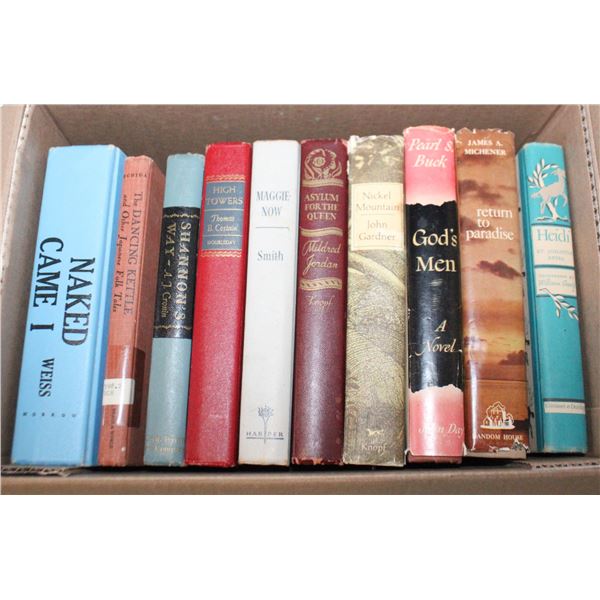 BOX OF BOOKS