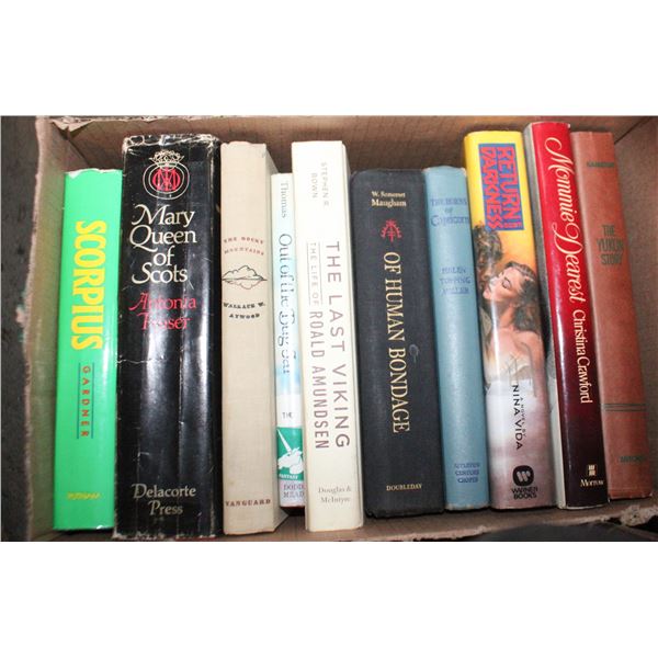 BOX OF BOOKS