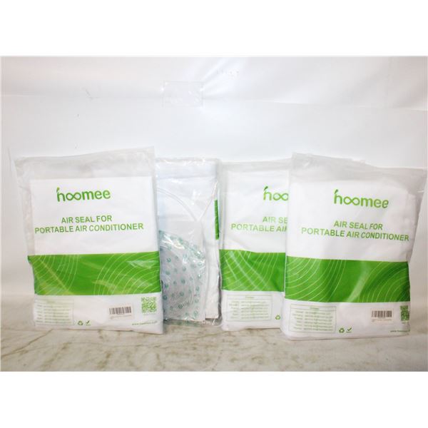NEW 4 HOOMEE 118" AIR SEALS FOR PORTABLE AIR-