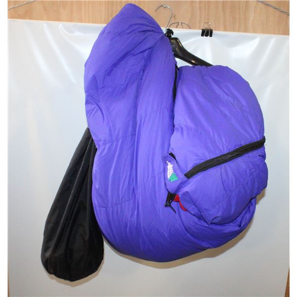 MOUNTAIN EQUIPMENT COOP DOWN FILL SLEEPING BAG