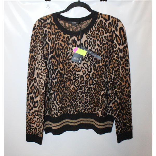 LADIES ANIMAL PRINT SWEATER – SEVENTY