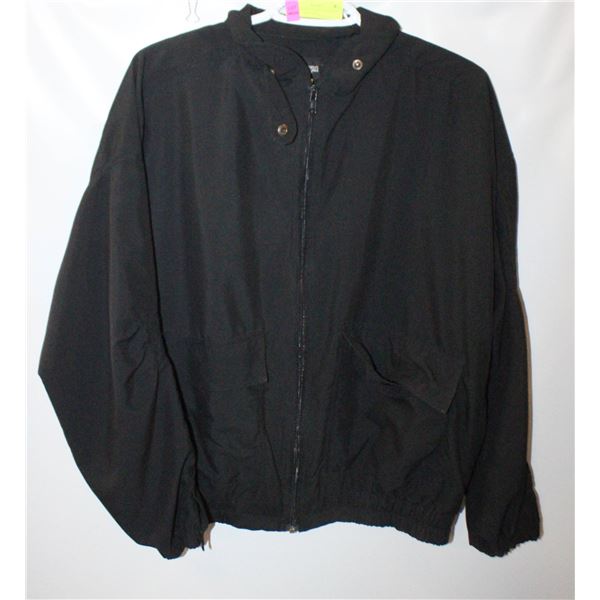LEIGH MORGAN ZIP UP BOMBER JACKET- SIZE SMALL
