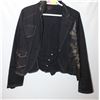 Image 1 : SIMON CHANG DESIGNER DENIM JACKET- SIZE 10