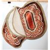 Image 1 : QTY 3 VINTAGE VELVET TABLE RUNNERS