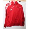 Image 1 : LADIES L ADIDAS RED SPRING SPORT JACKET
