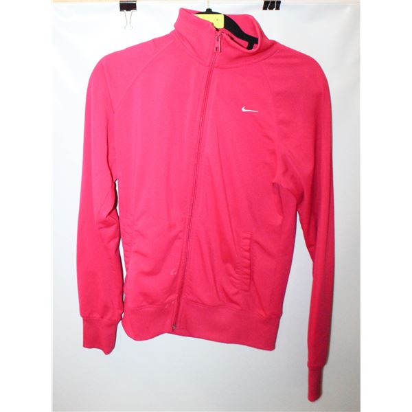 LADIES MED NIKE PINK FULL ZIP SPORT JACKET