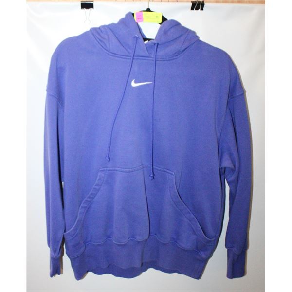 MENS SMALL BLUE NIKE HOODIE
