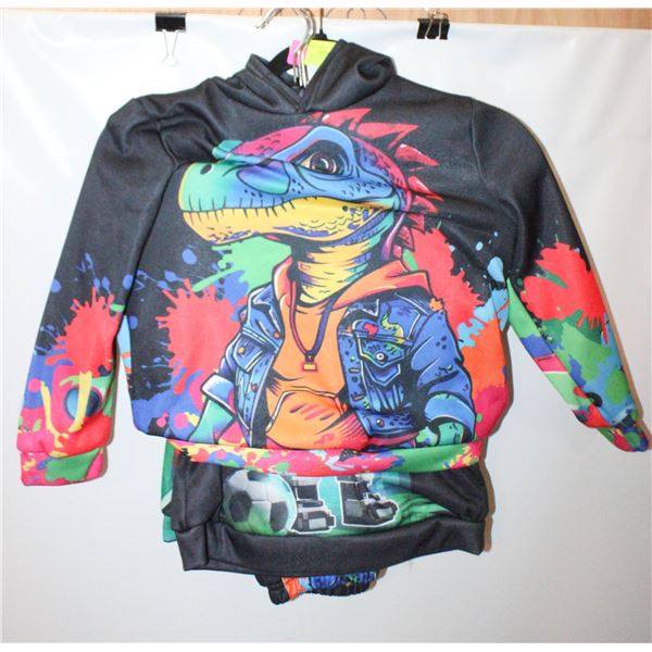 KIDS 7Y DINOSAUR AND MINECRAFT PANTS AND