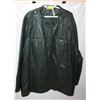 Image 1 : LADIES SIZE 5XL GREEN LEATHER STYLE