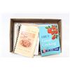 Image 1 : VINTAGE COIL BOUND RECIPE BOOKS ASSORTED