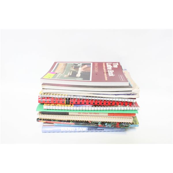 LOT OF WOOD WORKING AND OUTDOOR GUIDES