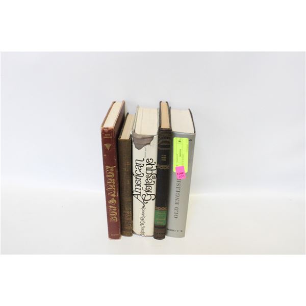 ANTIQUE BOOKS