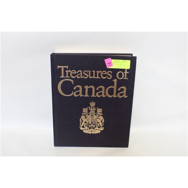 1980 TREASURES OF CANADA HARDCOVER BOOK