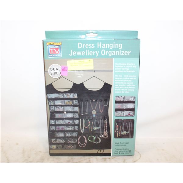 NEW DRESS HANGING JEWELLERY ORGANIZER - DUAL