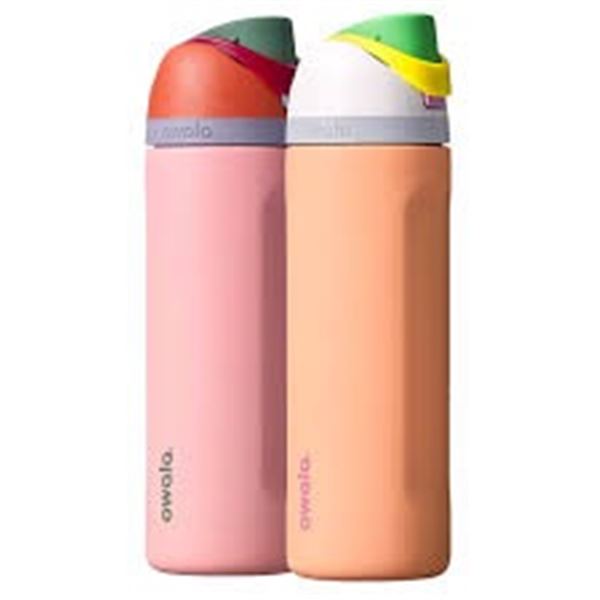NEW 2 PACK OF OWALA INSULATED WATER BOTTLES