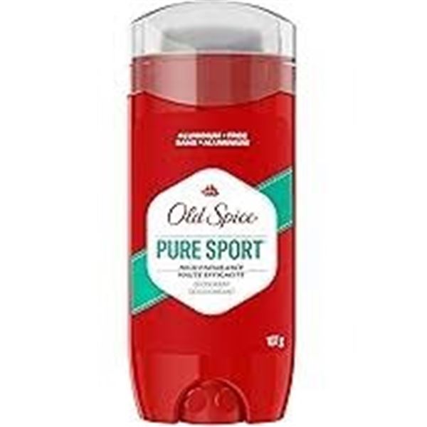 BAG OF 4 OLD SPICE PURE SPORT DEODORANT HIGH