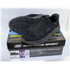 Image 1 : SKECHERS MENS MEMORY FOAM RUNNERS BLACK SIZE 10