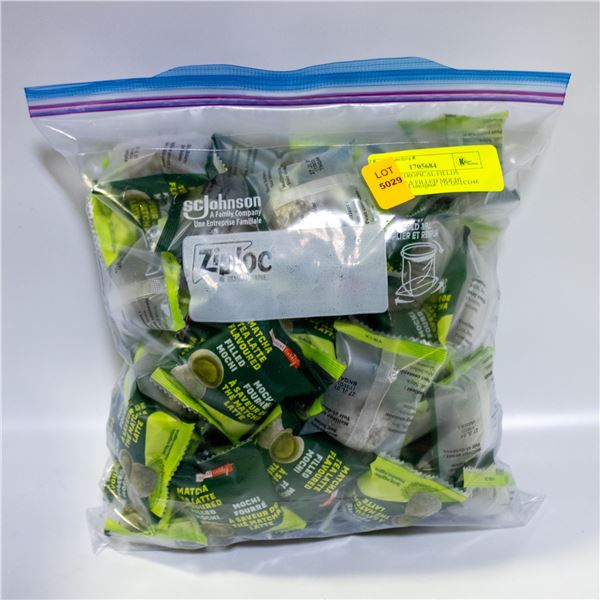 BAG OF 54 TROPICAL FIELDS MATCHA TEA FILLED MOCHI