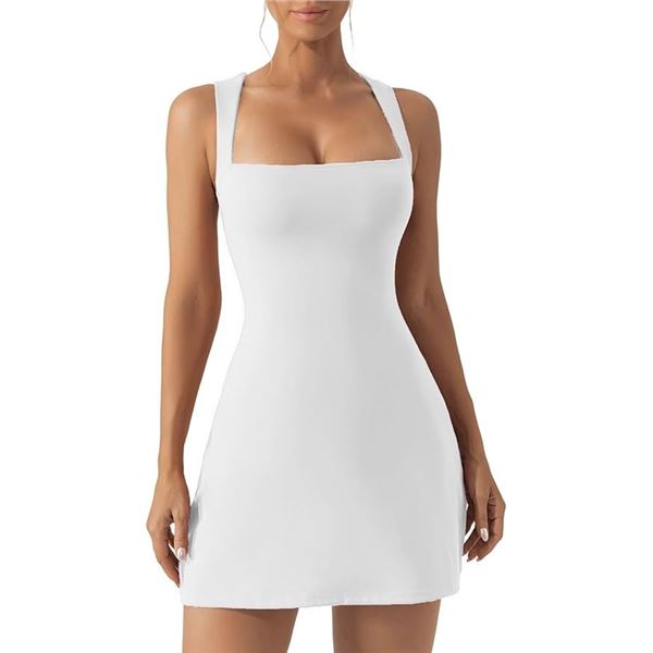 BRAND NEW WHT VOZOBI WOMENS SQUARE NECK SLEEVELESS