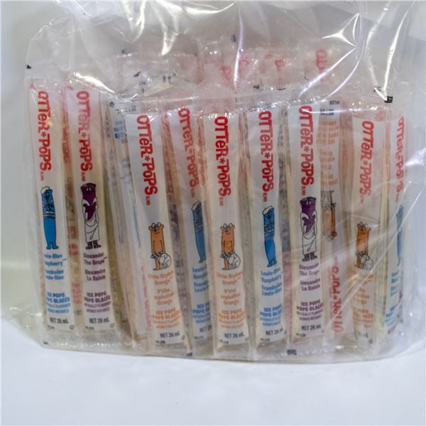 BAG OF 73 OTTER POPS ORIGINAL FLAVOURS VARIETY PAC