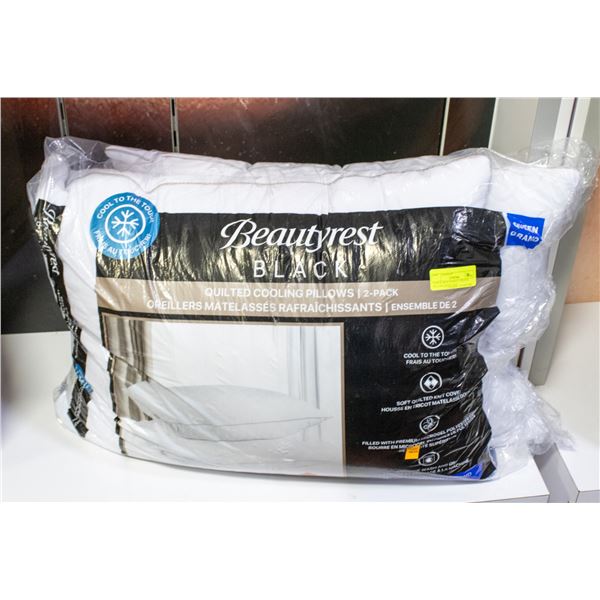 2 PACK BEAUTYREST COOLING PILLOW QUEEN SIZE