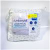 Image 1 : 6 PC SLUMBER CHILL SHEET SET WHITE PATTERN QUEEN