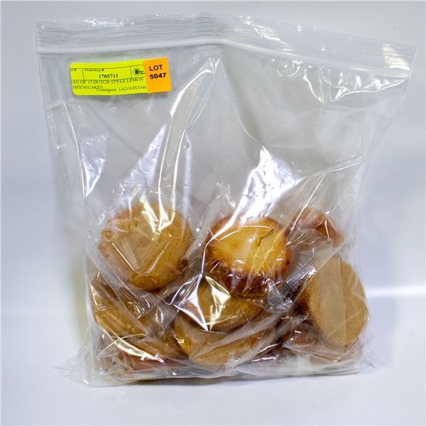 BAG OF 15 DUTCH STYLE LEMON CHEESECAKES