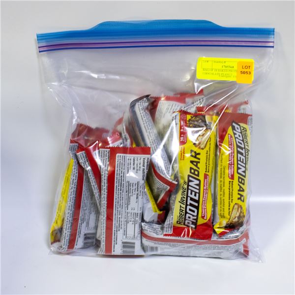 BAG OF 18 BAKED PROTEIN BARS CHOCOLATE PEANUT