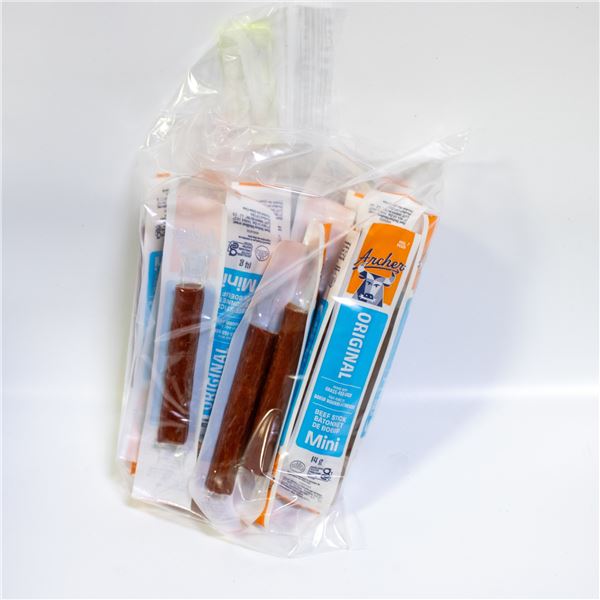 BAG OF 20 ARCHER MINI GRASS FED BEEF STICKS