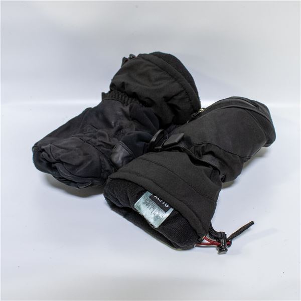 KARBON UNISEX SKI MITTS BLACK SIZE XL