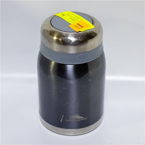 HIGH SIERRA INSULATED FOOD STORAGE JAR - 710ML
