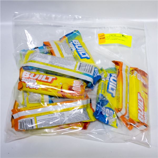 BAG OF 12 BUILT SOUR PUFF PROTEIN BARS - 12 X 41G
