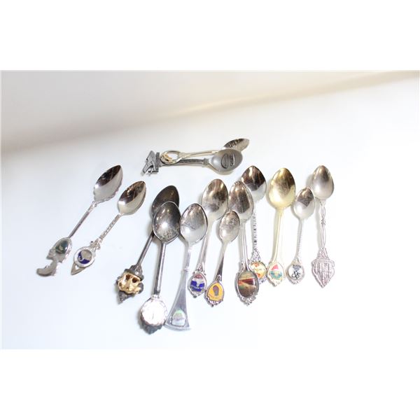 LOT OF VARIOUS COLLECTOR SPOONS