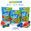 Image 1 : 3 PUR JUMBO GUM SOURZ BLUE RAZ WATERMELON 81G