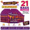 Image 1 : 21 FAST FOOD NOVELTY GUMMIES FIRM/HARDENED 77G