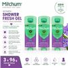 Image 1 : 3 MITCHUM WOMEN SHOWER FRESH GEL 96G