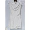 Image 1 : BRAND NEW WHITE VOZOBI WOMENS HIGH NECK SHORT